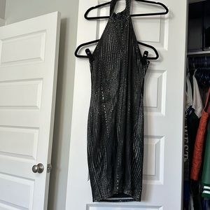 Bebe Cocktail Dress Black Size 10